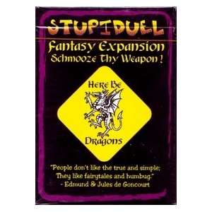    Stupiduel Fantasy Expansion Schmooze Thy Weapon Toys & Games