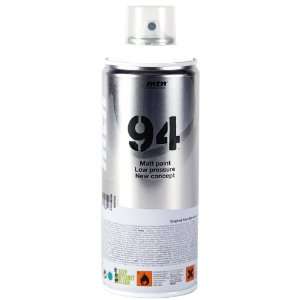   White MTN 94 Spray Paint, 400 Millilitre Matt Arts, Crafts & Sewing