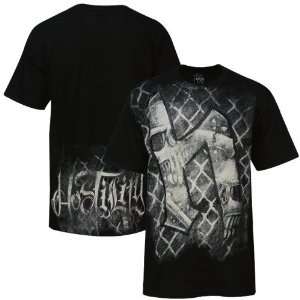 Hostility Black Fracture T shirt 