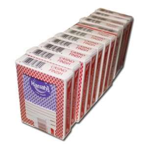   Used Casino Playing Cards   Harrahs Case Pack 12