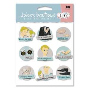  EK Success Jolees Boutique The Groom Token Stickers Arts 