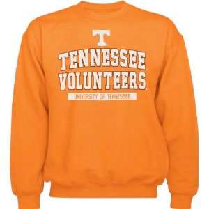  Tennessee Volunteers Light Orange Logo Crew Neck Fleece 