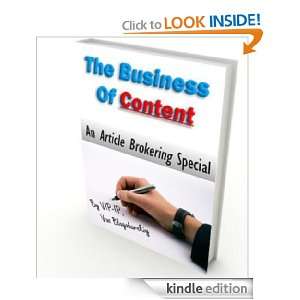 The Business of Content John Rice  Kindle Store