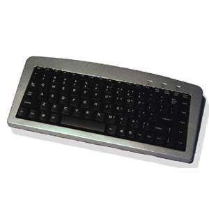  NEW USB PS/2 Mini Slv/Blk Keyboard (Input Devices) Office 
