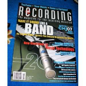  Recording Magazine February 2008 Hawley Books
