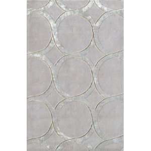 The Rug Market Maison Hedy Silver 44157 Gray and Silver Contemporary 