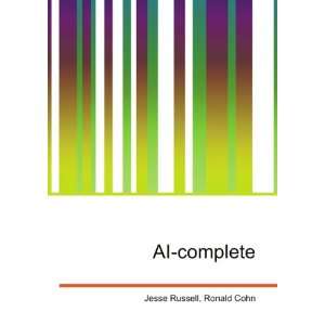  AI complete Ronald Cohn Jesse Russell Books