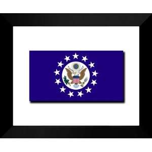  Ambassador of the United States Flag Wood 15x18 Framed 