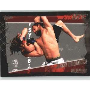  2010 Topps UFC Trading Card # 58 Johny Hendricks (Ultimate 