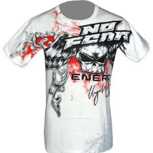  No Fear Badass Urijah Faber White T Shirt (Size2XL 