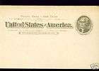 Scott UX6 US 1879 2c Liberty Postal Card Mint  