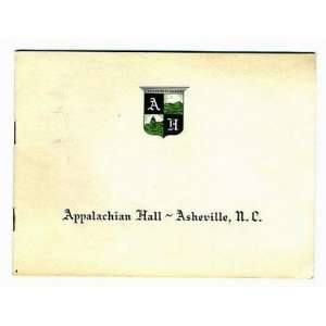 Appalachian Hall Asheville North Carolina Resort Sanatorium Photo 