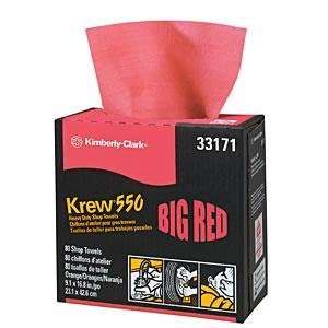  Kimberly Clark 33171 Krew 550 Big Red Heavy Duty Shop 