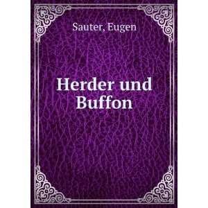  Herder und Buffon Eugen Sauter Books