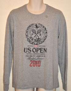 POLO RALPH LAUREN Mens US OPEN 2010 L/S Shirt Med NWT  