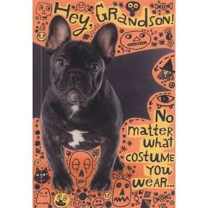 Greeting Cards Halloween Hey Grandson No matter what costume you 