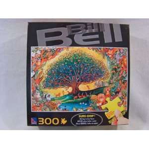   Bill Bell 300 Piece Jigsaw Puzzle Garden of Eden 
