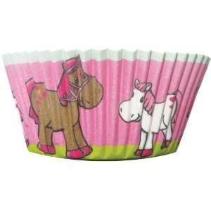  Lovely Chubblies Horse Cupcake Baking Cups  Pack of 50 