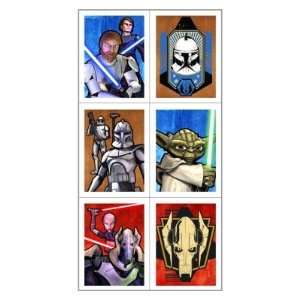  Star Wars The Clone Wars Stickers (4 count) Health 