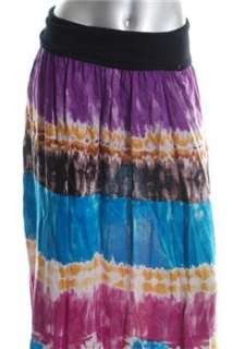 Angie NEW Blue BHFO A line Skirt Sale L  
