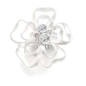  Beautiful Stretch Ring in Ribbon Flower Design Everything 
