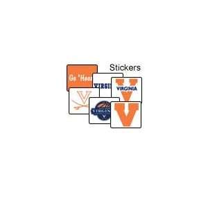  #1 Fan   University of Virginia Stickers Automotive