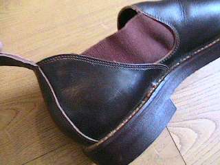   MEN LEATHER DERBY PULL ON WORK SHOES BOOTS  NEW  MADE IN THE USA   8