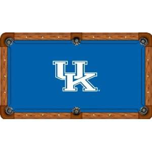 University of Kentucky Pool Table Felt   Professional 9ft   UK Logo 