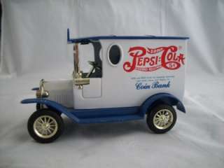 Pepsico Pepsi Cola Soda Delivery Truck Coin Penny Bank  