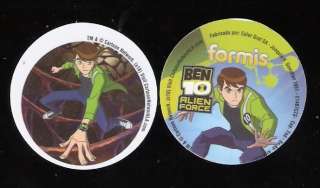 THESE POGS WERE SOLD INSIDE FORMIS COOKIES PACKS AS A PROMO IN 