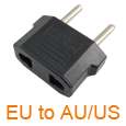 Italy to UNIVERSAL Travel Adapter AC Plug Grounded New  