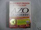 AZO CRANBERRY TABLETS (50CT) for urinary health