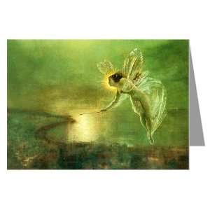 Sngle John Atkinson Grimshaw Greeting Cards of This 1879 Fairy 