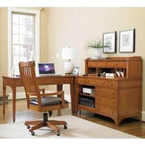  Abbott Place Credenza Printer Unit Office Suite in Clear 