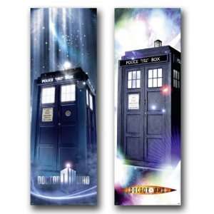  Doctor Who   TV Show Door Poster Set (The Classic Tardis 