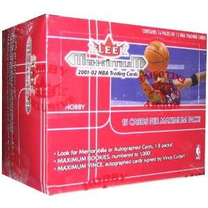  2001/02 Fleer Marquee Basketball Retail Box   24P5C 