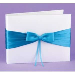    Aqua Lasting Radiance Guest Book, Personalized 