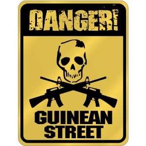  New  Danger  Guinean Street  Guinea Bissau Parking Sign 