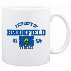  New  Property Of Brookfield / Athl Dept  Vermont Mug Usa 
