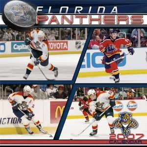 Florida Panthers 12x12 Wall Calendar 2007 Sports 