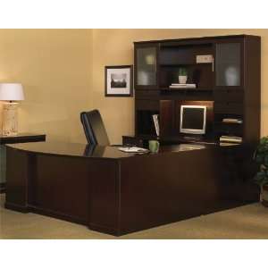  Mayline Group Sorrento Executive U Bow Front Desk Set 