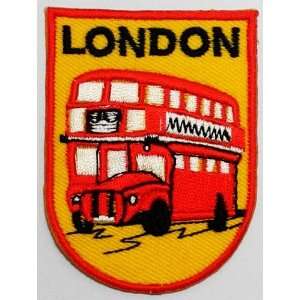 SALE Cheap 1.9 x 2.6 London Bus UK England Tourist Clothing Jacket 