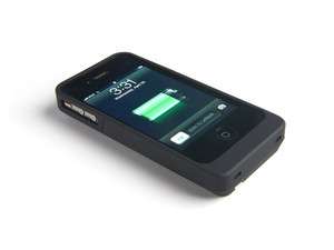 NEW uNu iPhone 4/4S Extended Battery Protective Case DX1700 Black 