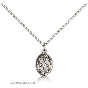  St. Nino de Atocha Small Sterling Silver Medal Jewelry