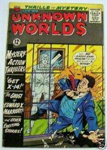 Unknown Worlds Comic #48 G+ 1966 ACG Ghost Pro graded  