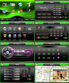 Universal Digital Double 2 Din 7 Car DVD Player GPS TV  