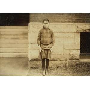  child labor photo Irene Cohen, ten year old Newsgirl, Providence, R 