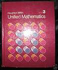 Houghton Mifflin Unified Mathematics Book 3  