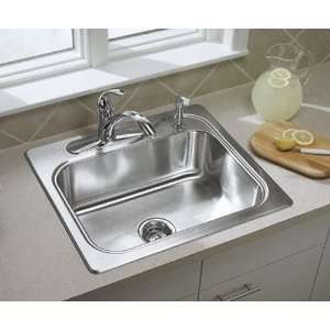 Sterling 11404 5 NA Stainless Steel Southhaven Single Basin Stainless 