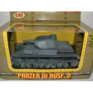    GERMAN WWII 148 PANZER IV AUSF. D TANK die cast Toys & Games